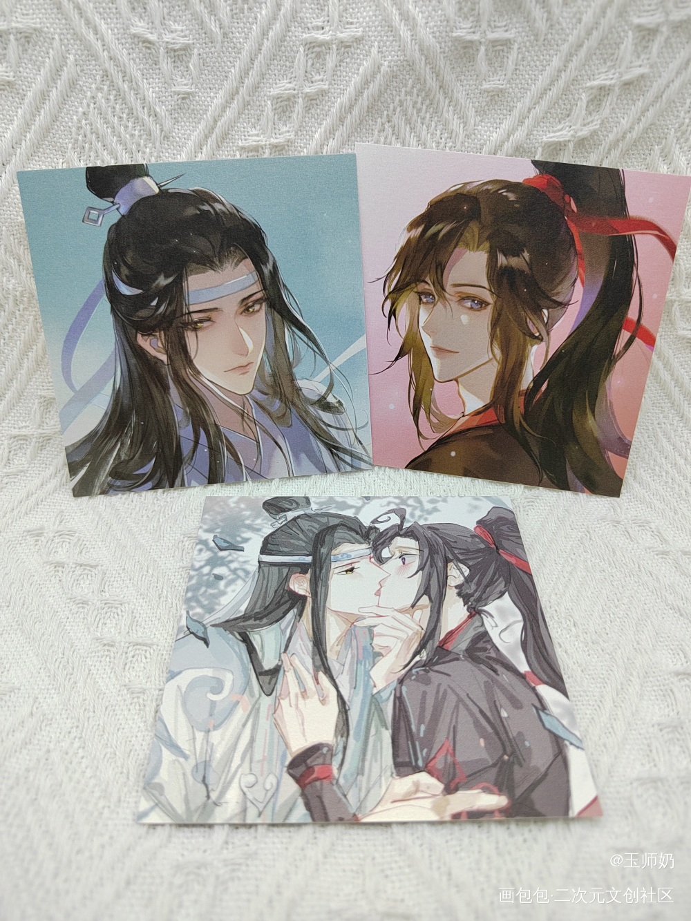 _画包包天官赐福魔道祖师无料返图花怜忘羡古风绘画作品