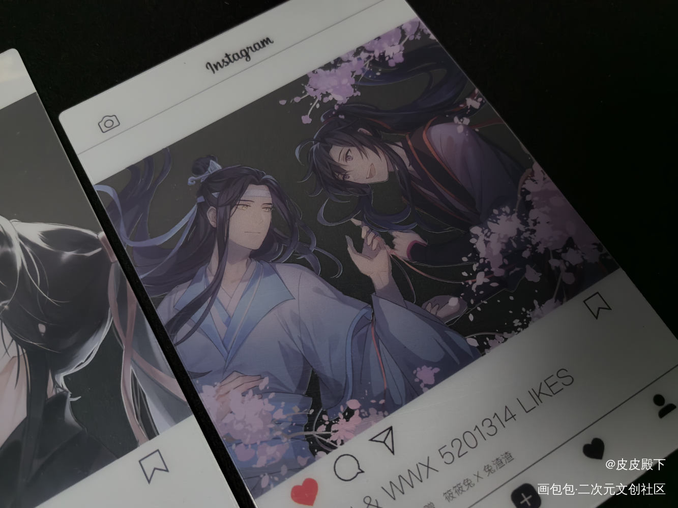 _魔道祖师无料返图周边秀忘羡绘画作品