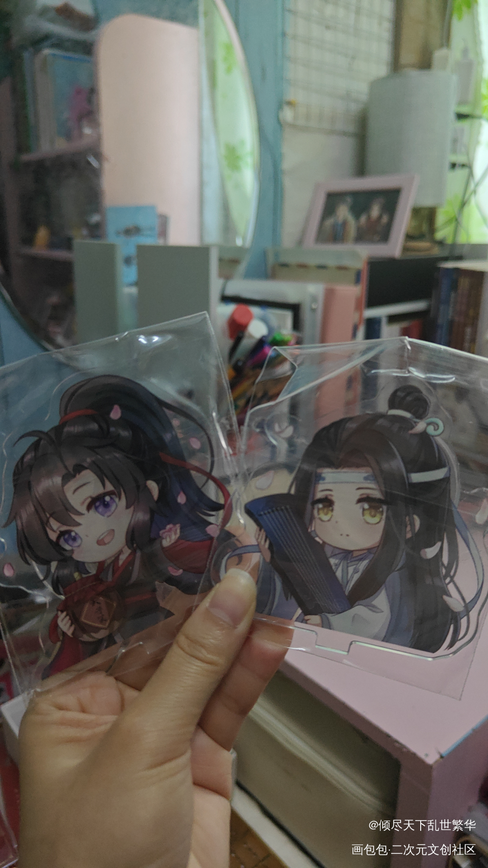 迟到的返图_魔道祖师无料返图绘画作品