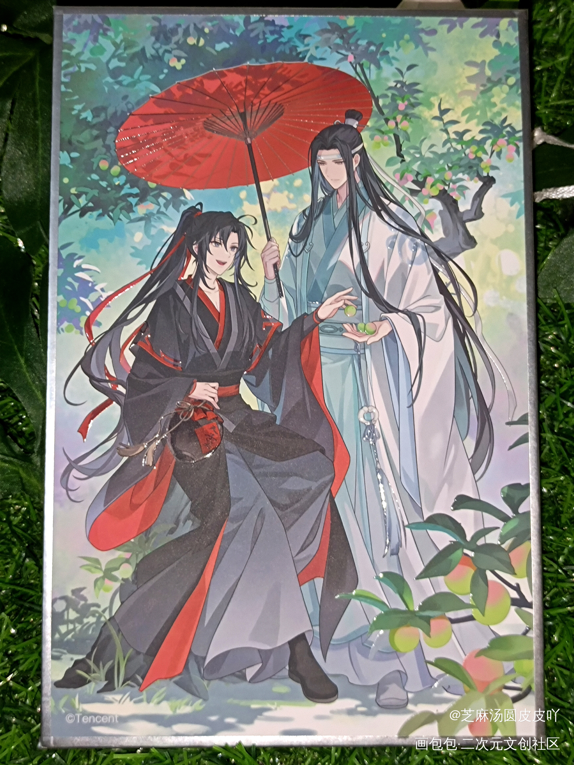 青梅~_魔道祖师忘羡蓝忘机·魔道祖师魏无羡·魔道祖师绘画作品