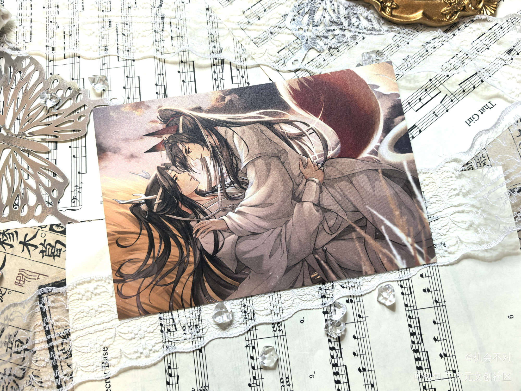 _魔道祖师蓝忘机·魔道祖师魏无羡·魔道祖师绘画作品