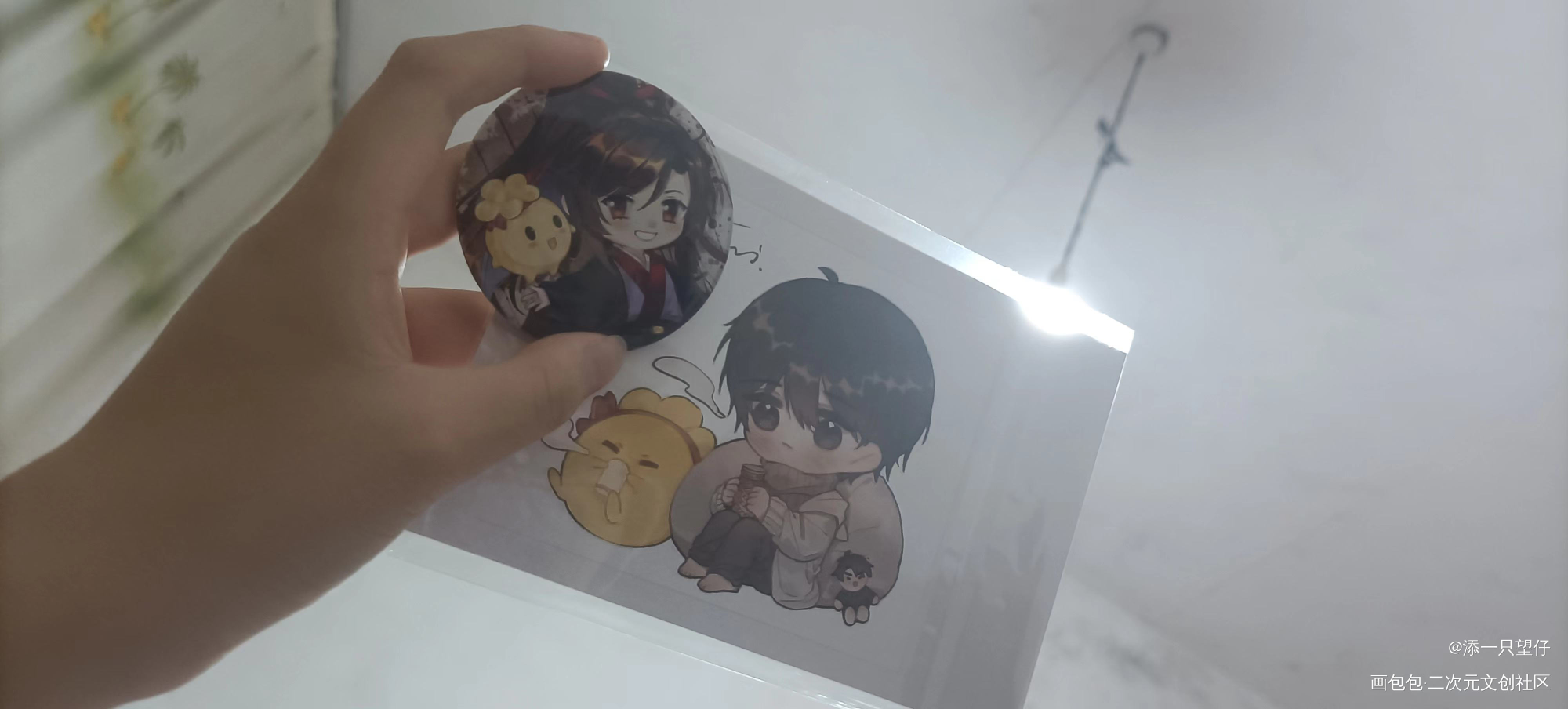_站外返图魏无羡·魔道祖师江停绘画作品