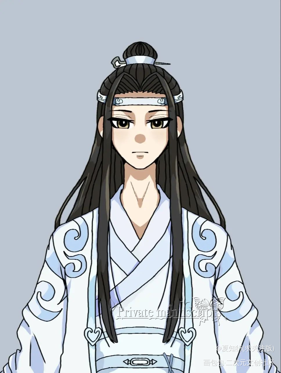 云深不知处禁酒。罪加一等_魔道祖师蓝忘机·魔道祖师墨香铜臭绘画作品
