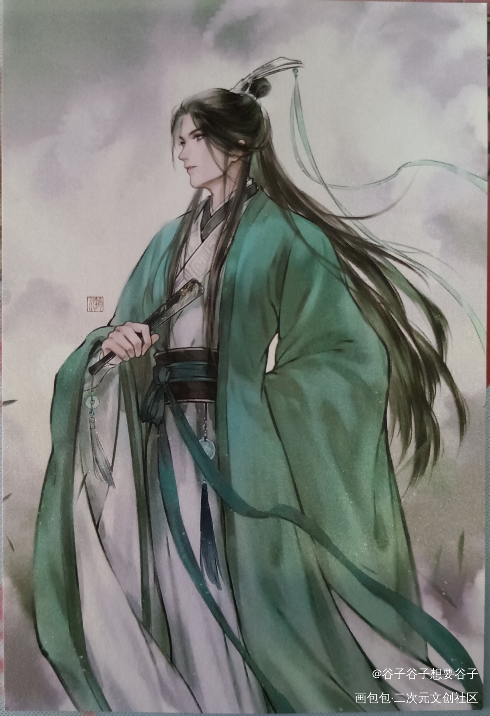 仙风道骨沈劳斯_人渣反派自救系统无料返图冰秋洛冰河·人渣反派自救系统沈清秋·人渣反派自救系统绘画作品