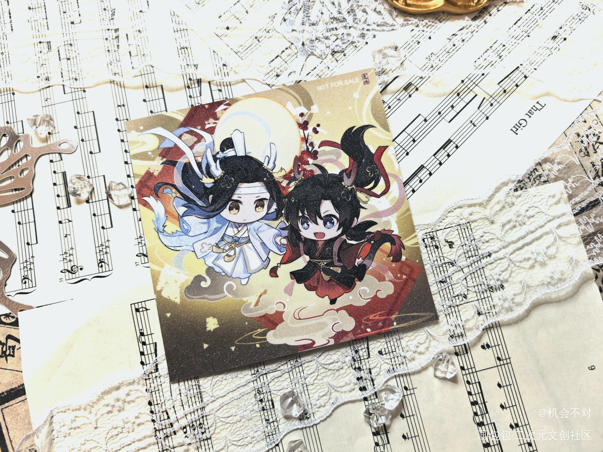 _魔道祖师蓝忘机·魔道祖师魏无羡·魔道祖师绘画作品