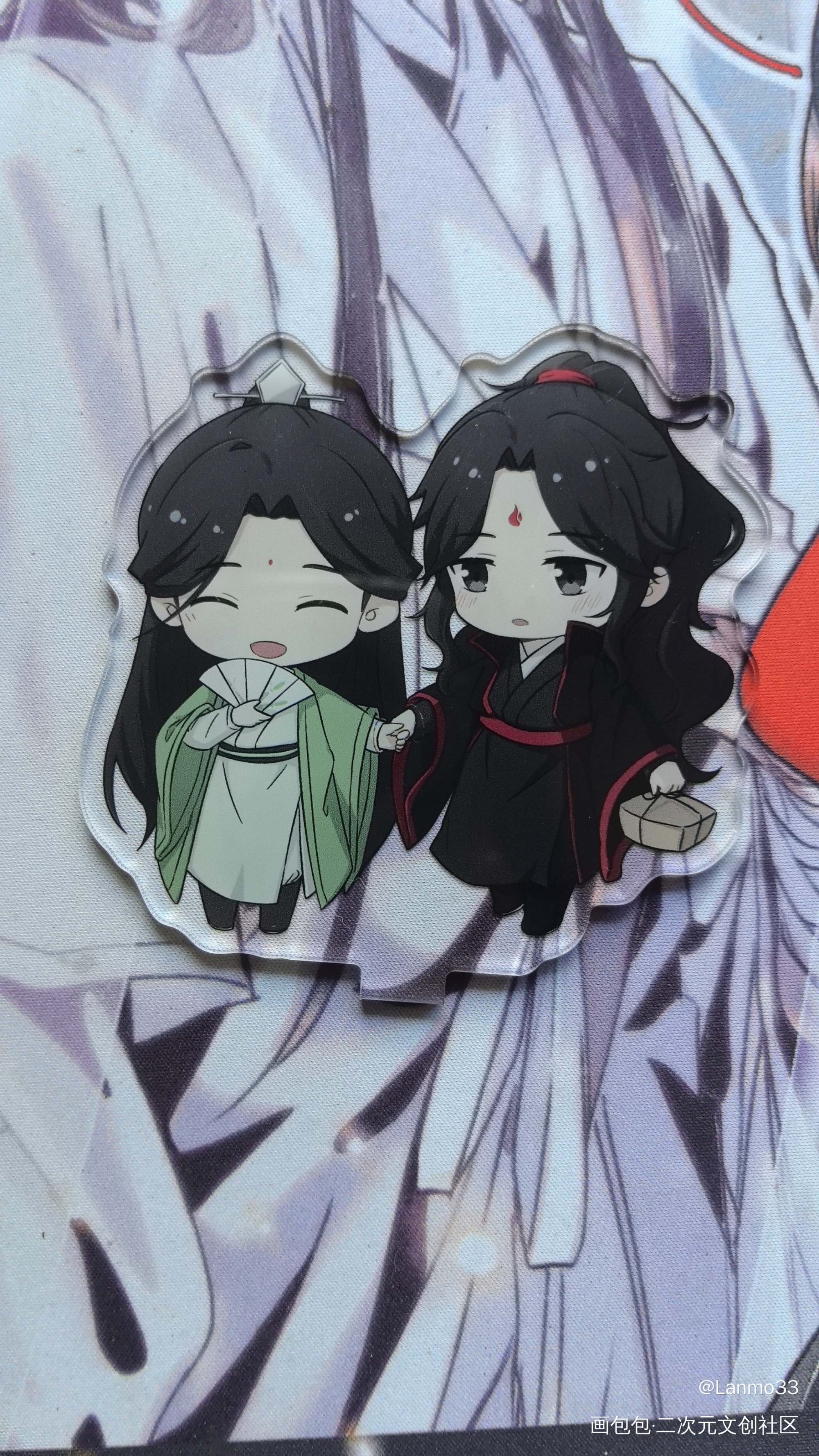 太可爱啦_人渣反派自救系统魔道祖师无料返图洛冰河·人渣反派自救系统沈清秋·人渣反派自救系统绘画作品