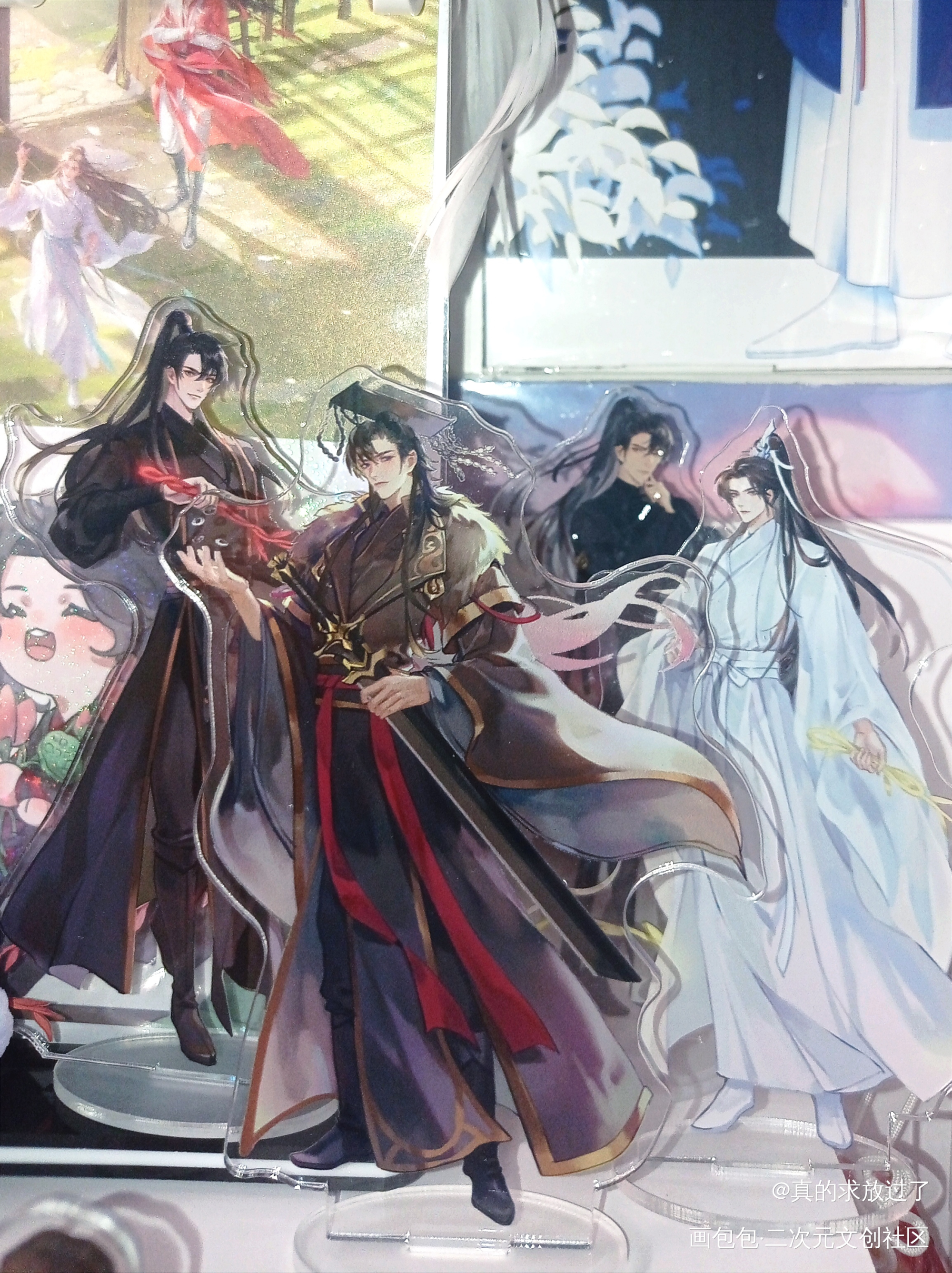 _二哈和他的白猫师尊墨燃楚晚宁绘画作品