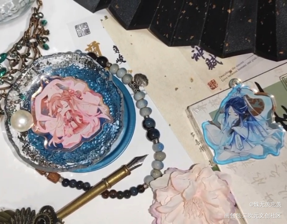 _魔道祖师站外返图蓝忘机·魔道祖师魏无羡·魔道祖师绘画作品