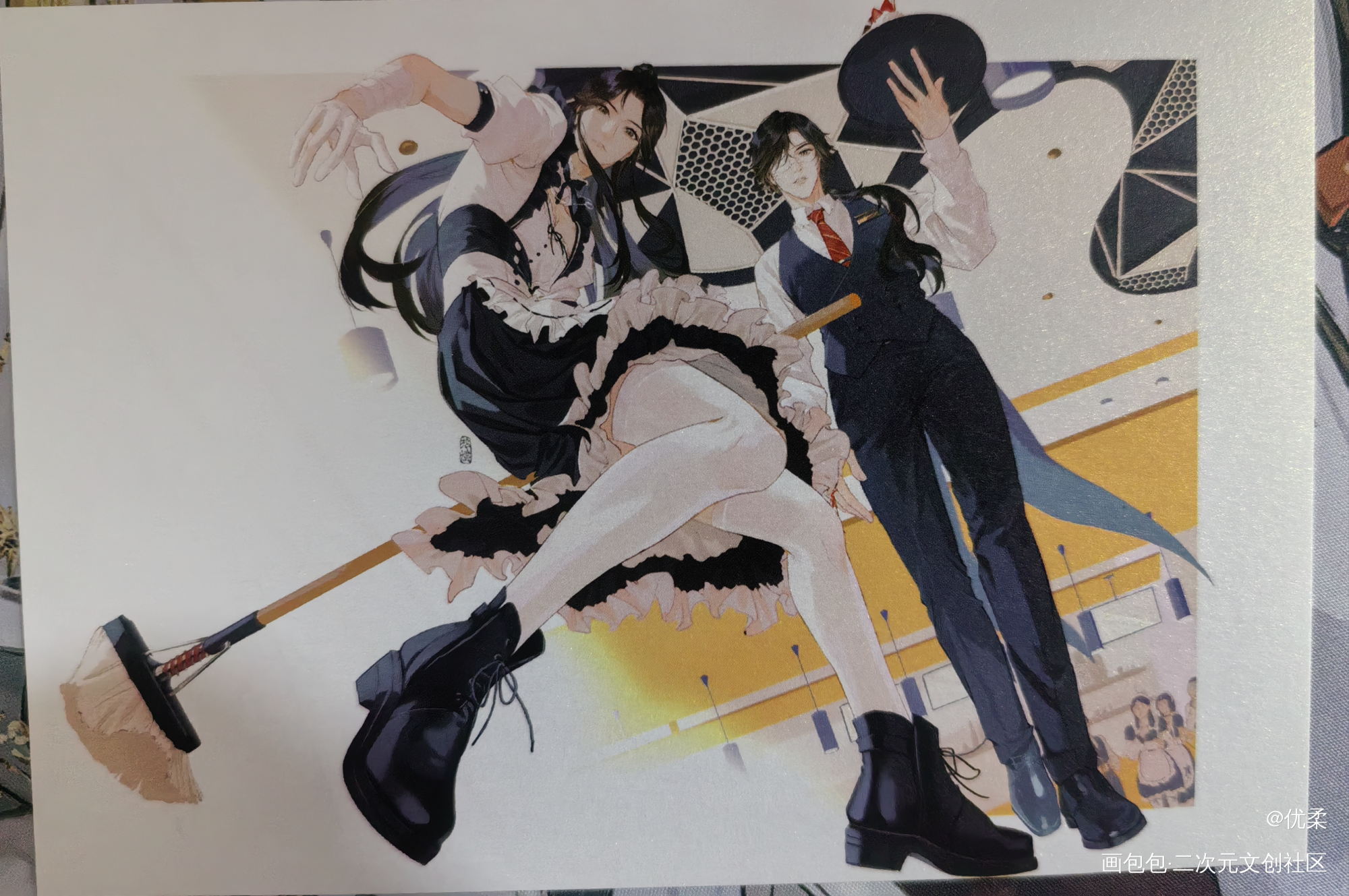 _天官赐福授权返图绘画作品