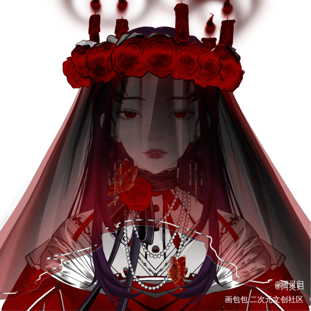 血色之夜_绘画作品