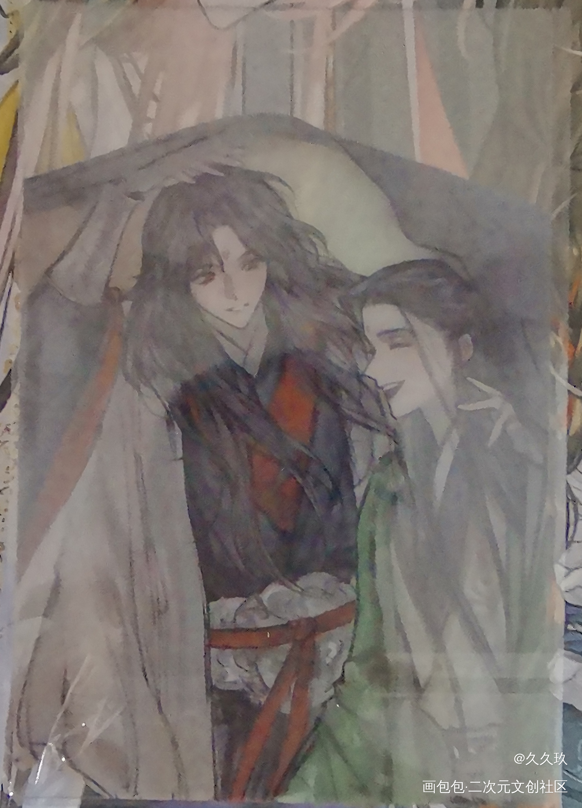 _人渣反派自救系统天官赐福魔道祖师无料返图绘画作品