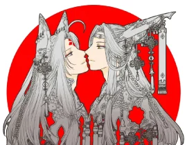 龙狐_绘画作品