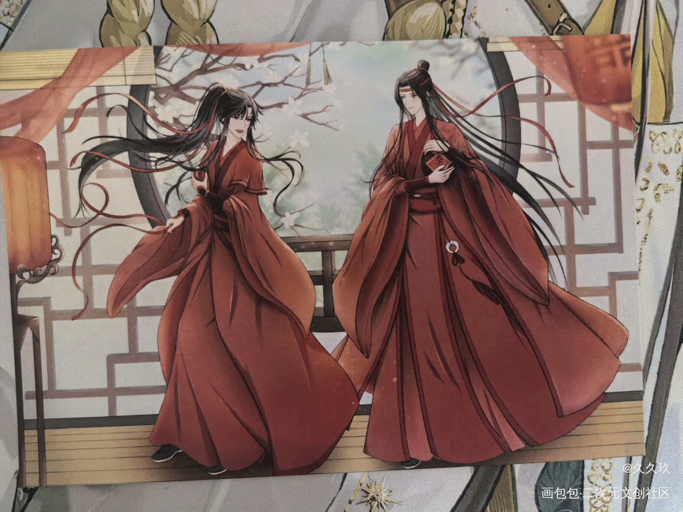 _魔道祖师无料返图绘画作品