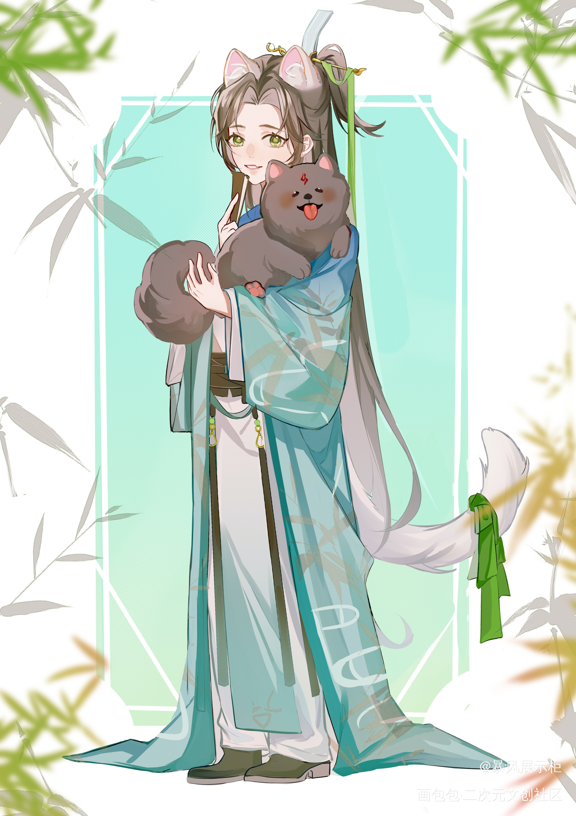 清风徐来秋意浓_人渣反派自救系统洛冰河·人渣反派自救系统沈清秋·人渣反派自救系统绘画作品
