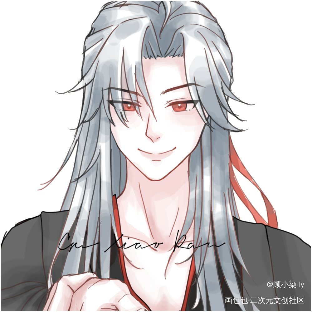 魏无羡_魔道祖师夷陵老祖魏无羡绘画作品