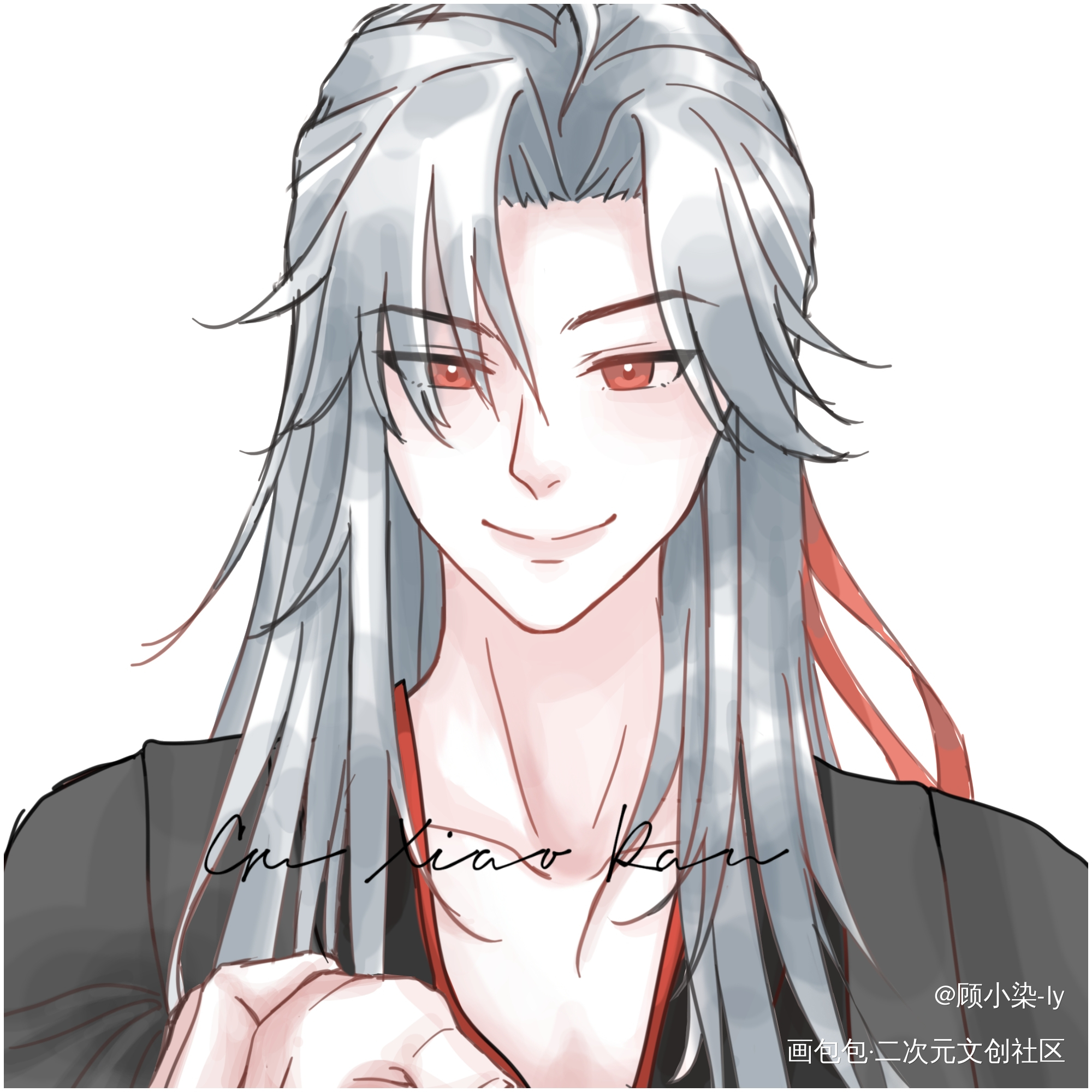 魏无羡_魔道祖师夷陵老祖魏无羡绘画作品