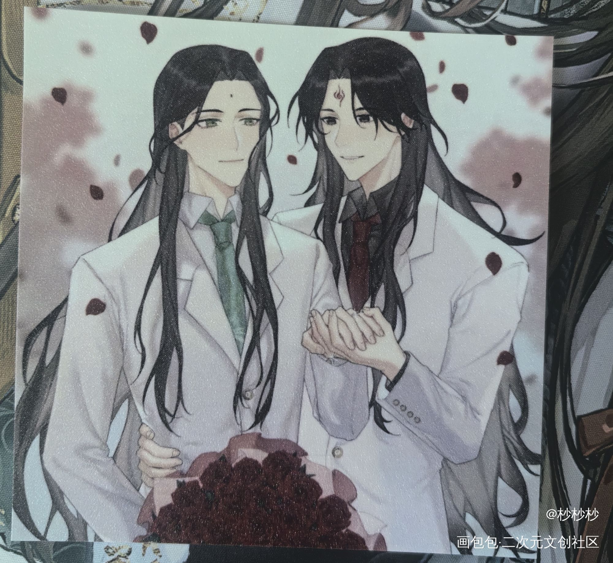 _人渣反派自救系统魔道祖师无料返图洛冰河·人渣反派自救系统沈清秋·人渣反派自救系统绘画作品