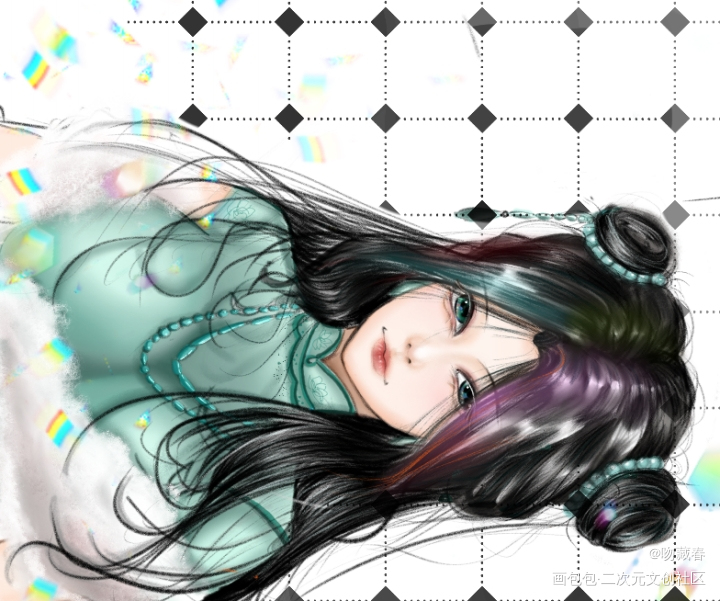 _摸鱼页绘画作品