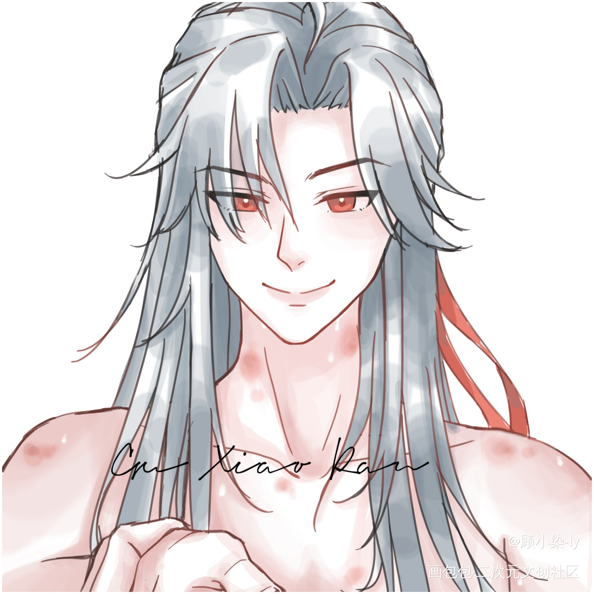 魏无羡_魔道祖师夷陵老祖魏无羡绘画作品