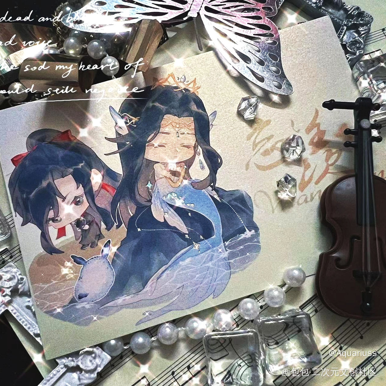 _魔道祖师蓝忘机·魔道祖师魏无羡·魔道祖师绘画作品