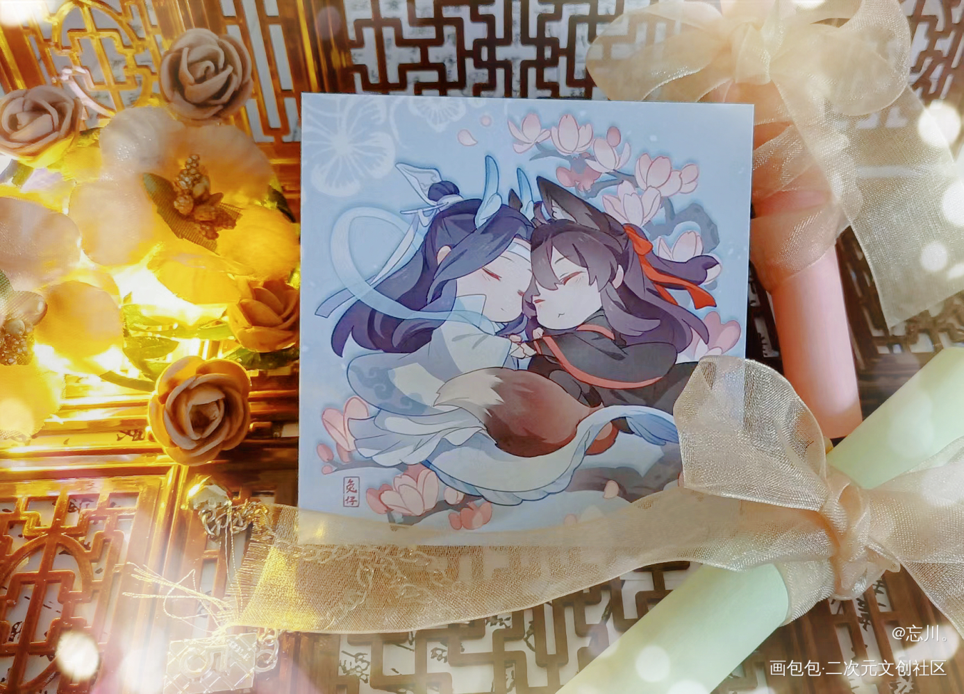 _魔道祖师蓝忘机·魔道祖师魏无羡·魔道祖师绘画作品