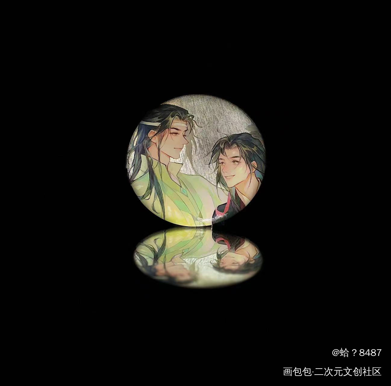 _魔道祖师忘羡蓝忘机·魔道祖师魏无羡·魔道祖师墨香铜臭绘画作品