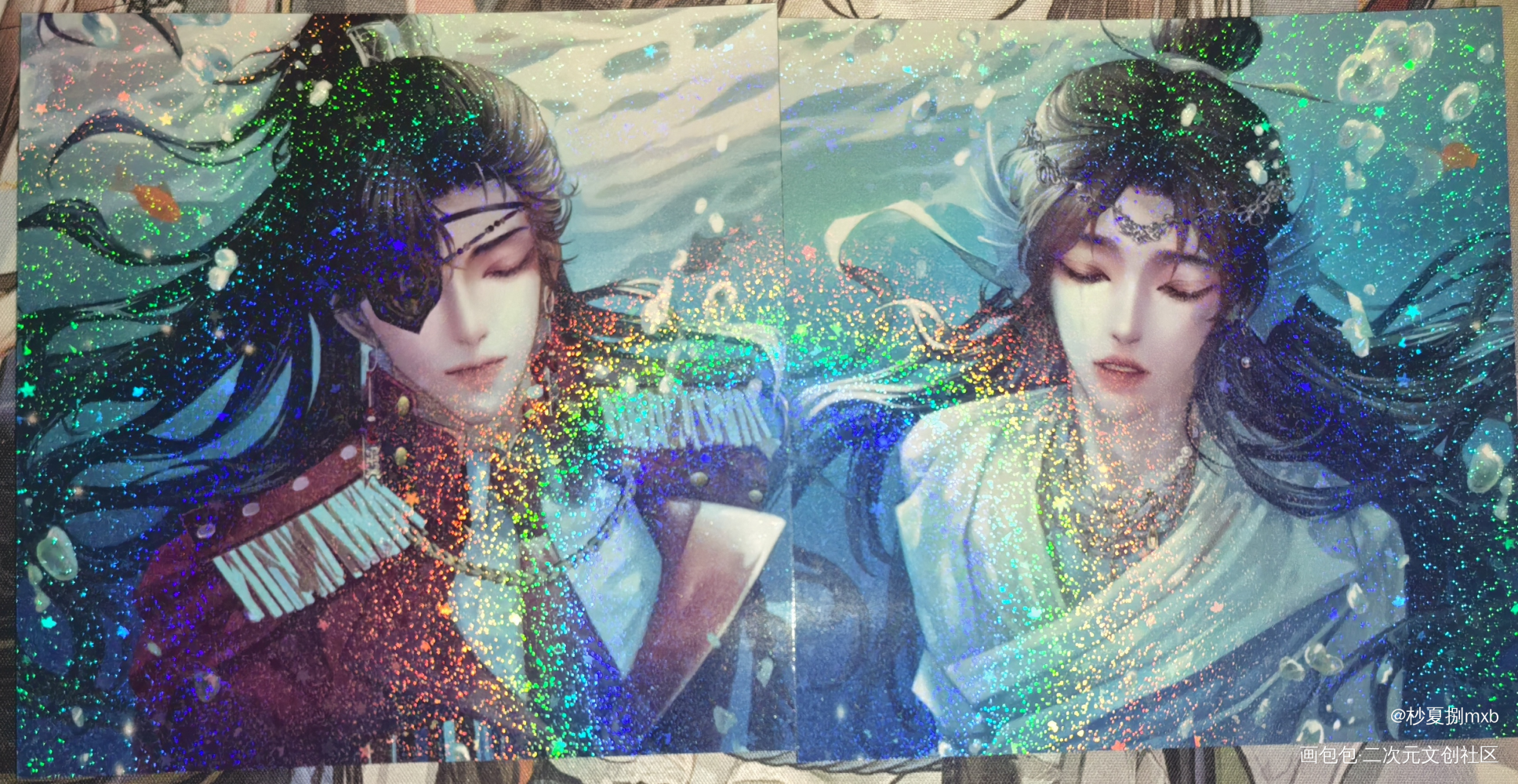 _天官赐福无料返图绘画作品