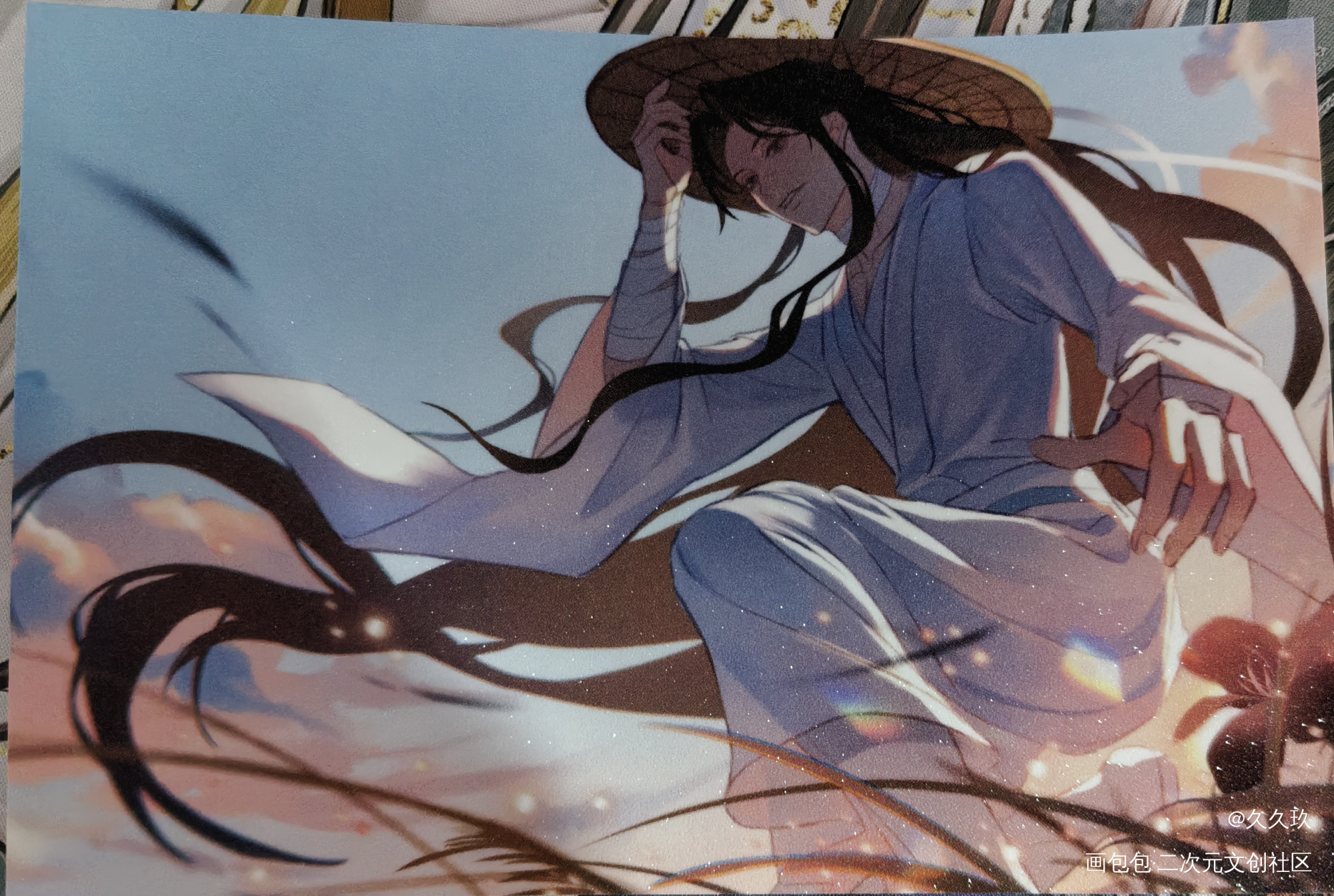 _天官赐福无料返图花城·天官赐福谢怜·天官赐福绘画作品