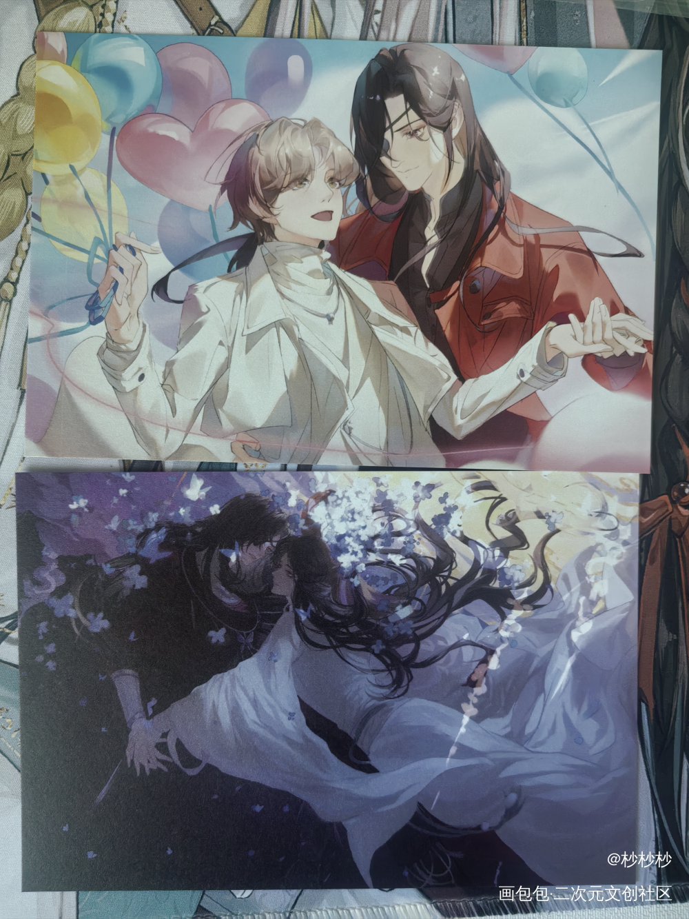 _人渣反派自救系统天官赐福魔道祖师无料返图花城·天官赐福谢怜·天官赐福蓝忘机·魔道祖师魏无羡·魔道祖师绘画作品
