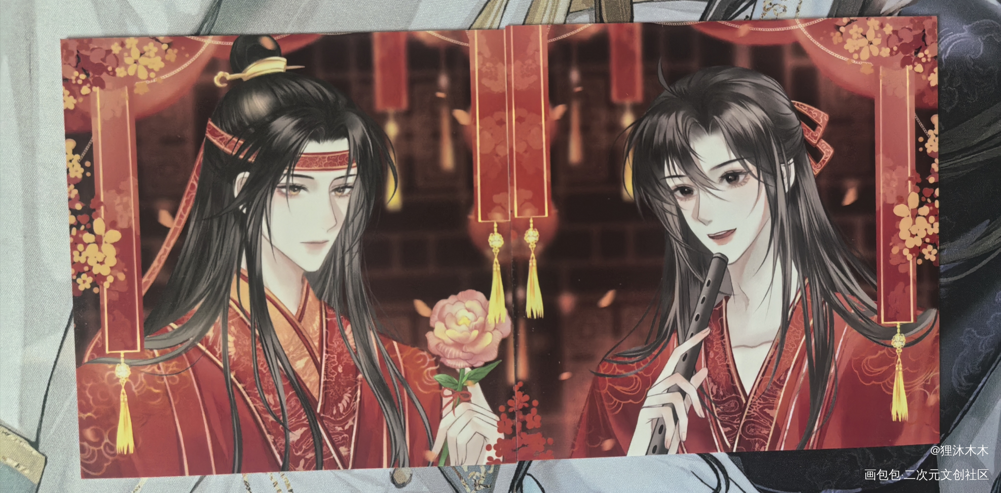 _魔道祖师无料返图蓝忘机·魔道祖师魏无羡·魔道祖师绘画作品