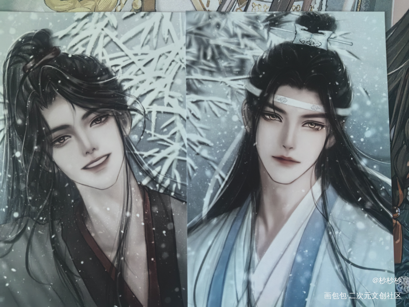 _魔道祖师无料返图蓝忘机·魔道祖师魏无羡·魔道祖师绘画作品