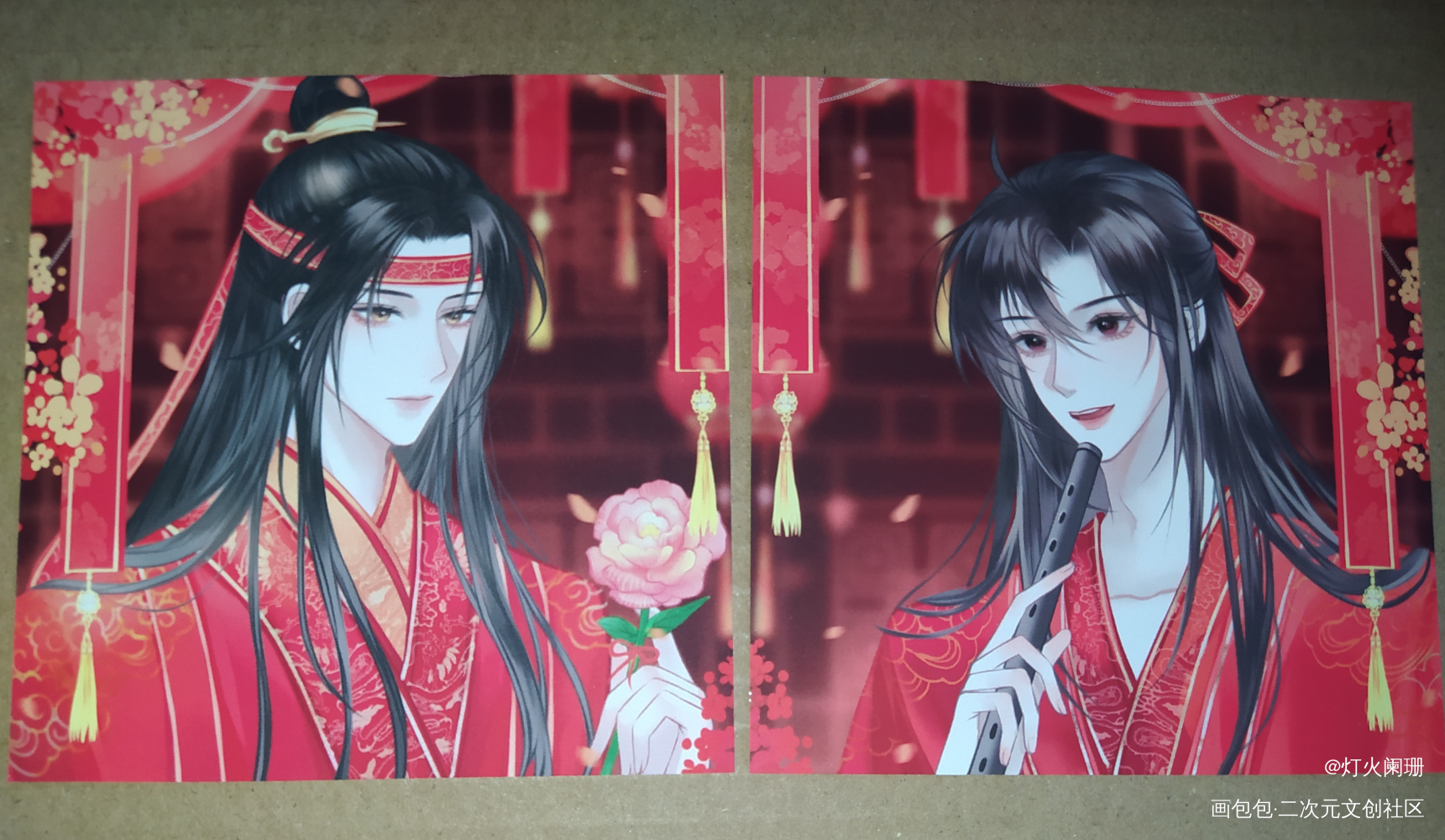 _魔道祖师无料返图绘画作品