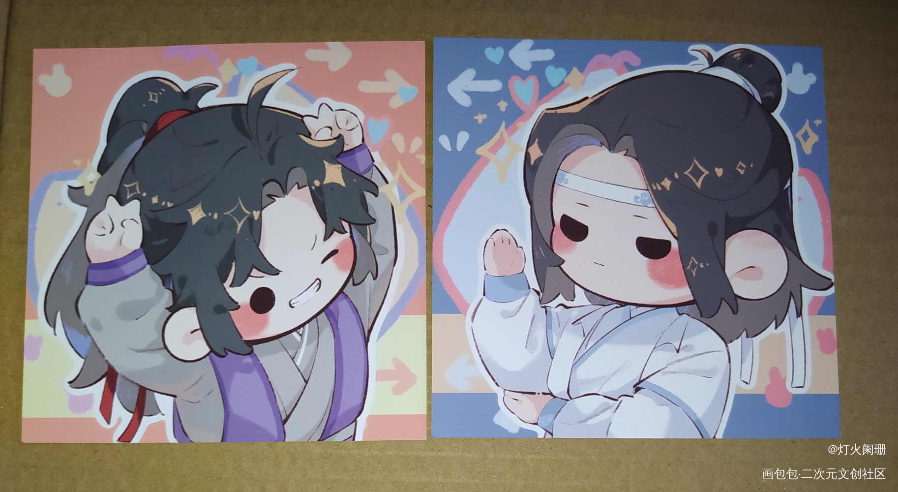 _魔道祖师无料返图绘画作品