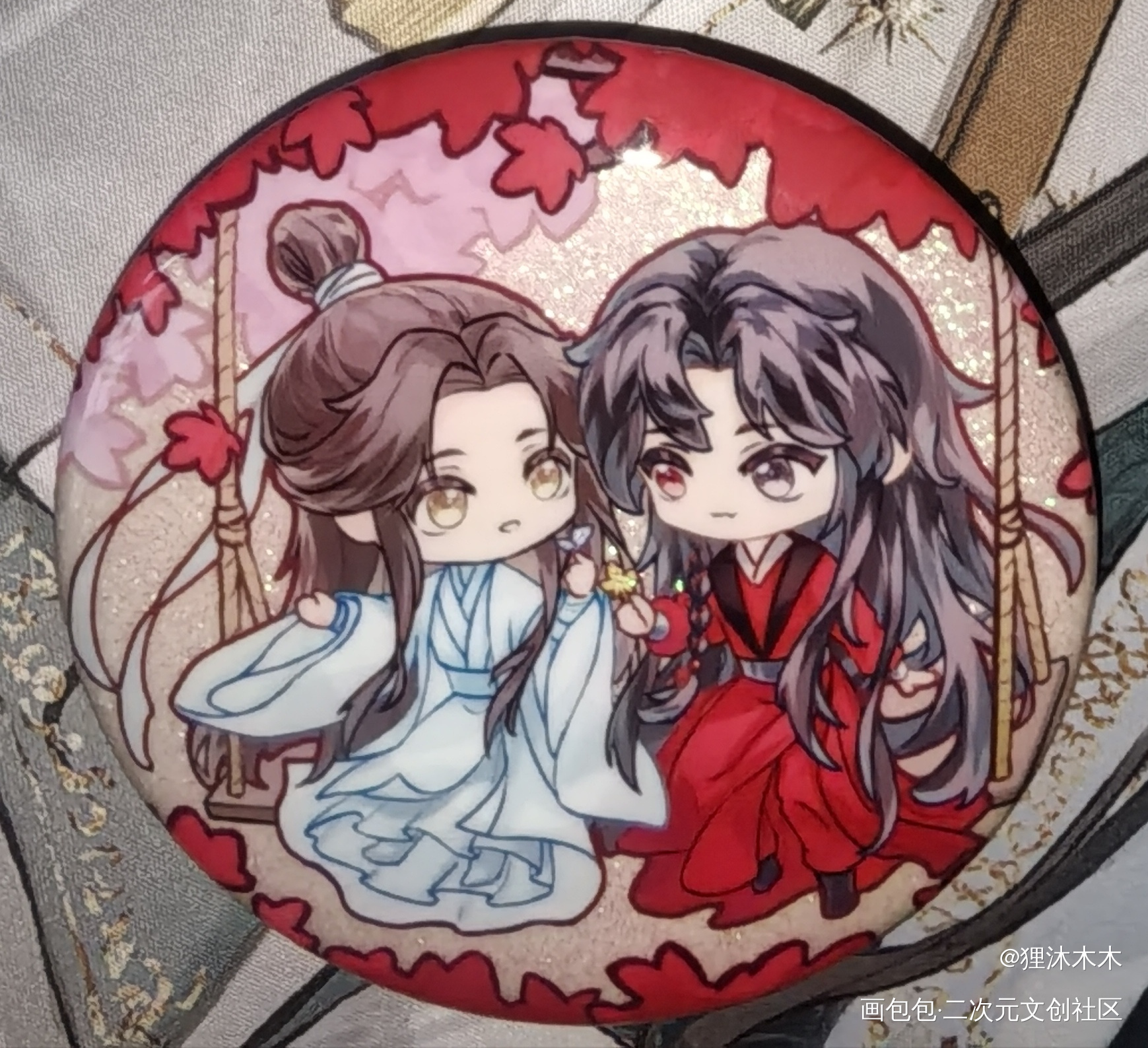 _人渣反派自救系统天官赐福无料返图花城·天官赐福谢怜·天官赐福绘画作品