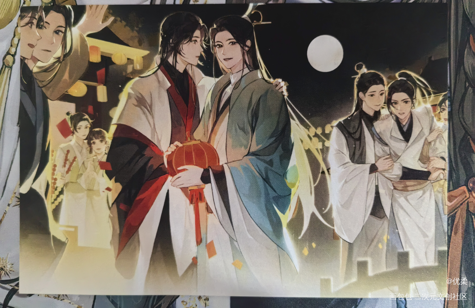 _人渣反派自救系统授权返图洛冰河·人渣反派自救系统沈清秋·人渣反派自救系统绘画作品