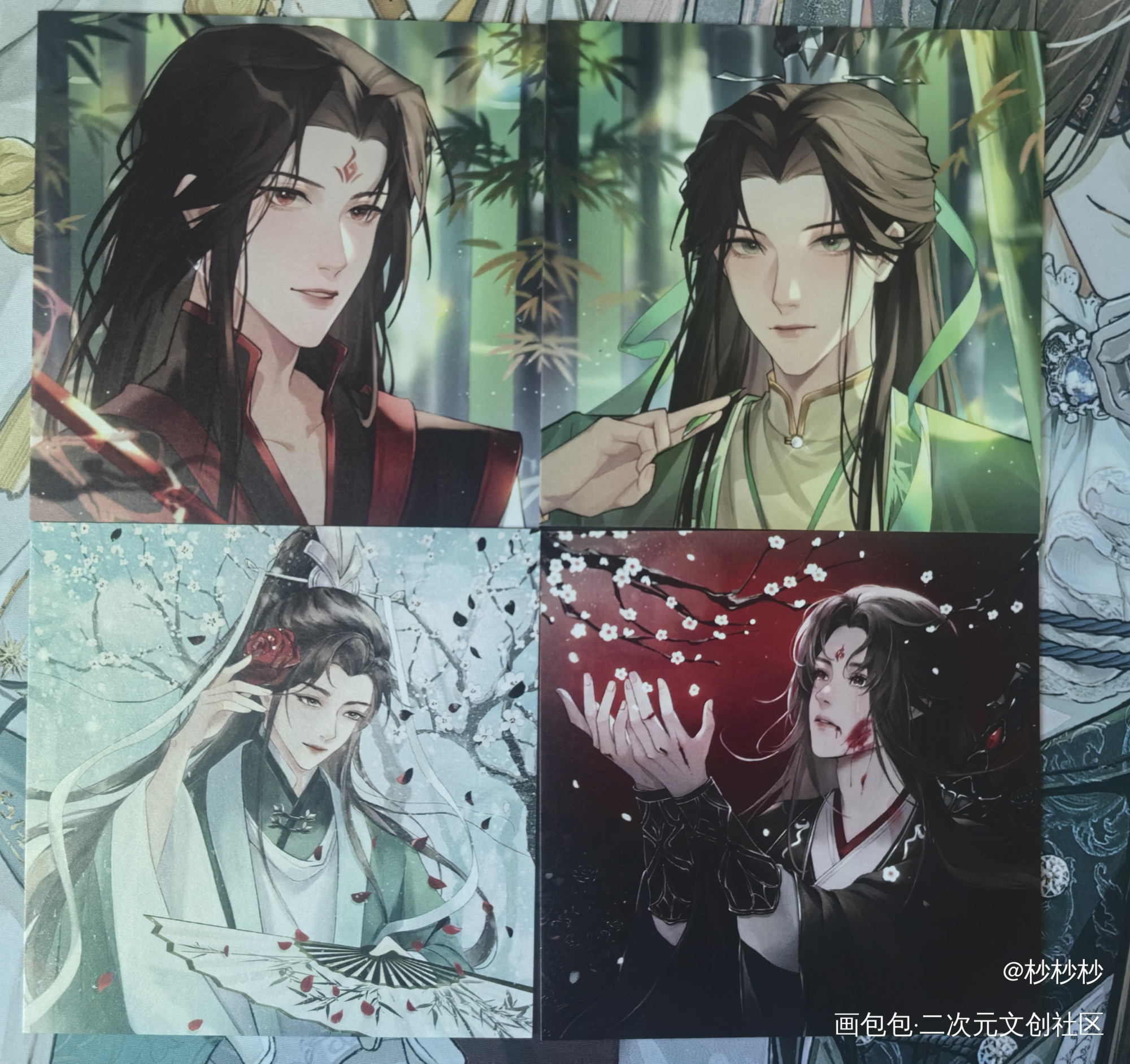 _人渣反派自救系统无料返图洛冰河·人渣反派自救系统沈清秋·人渣反派自救系统绘画作品