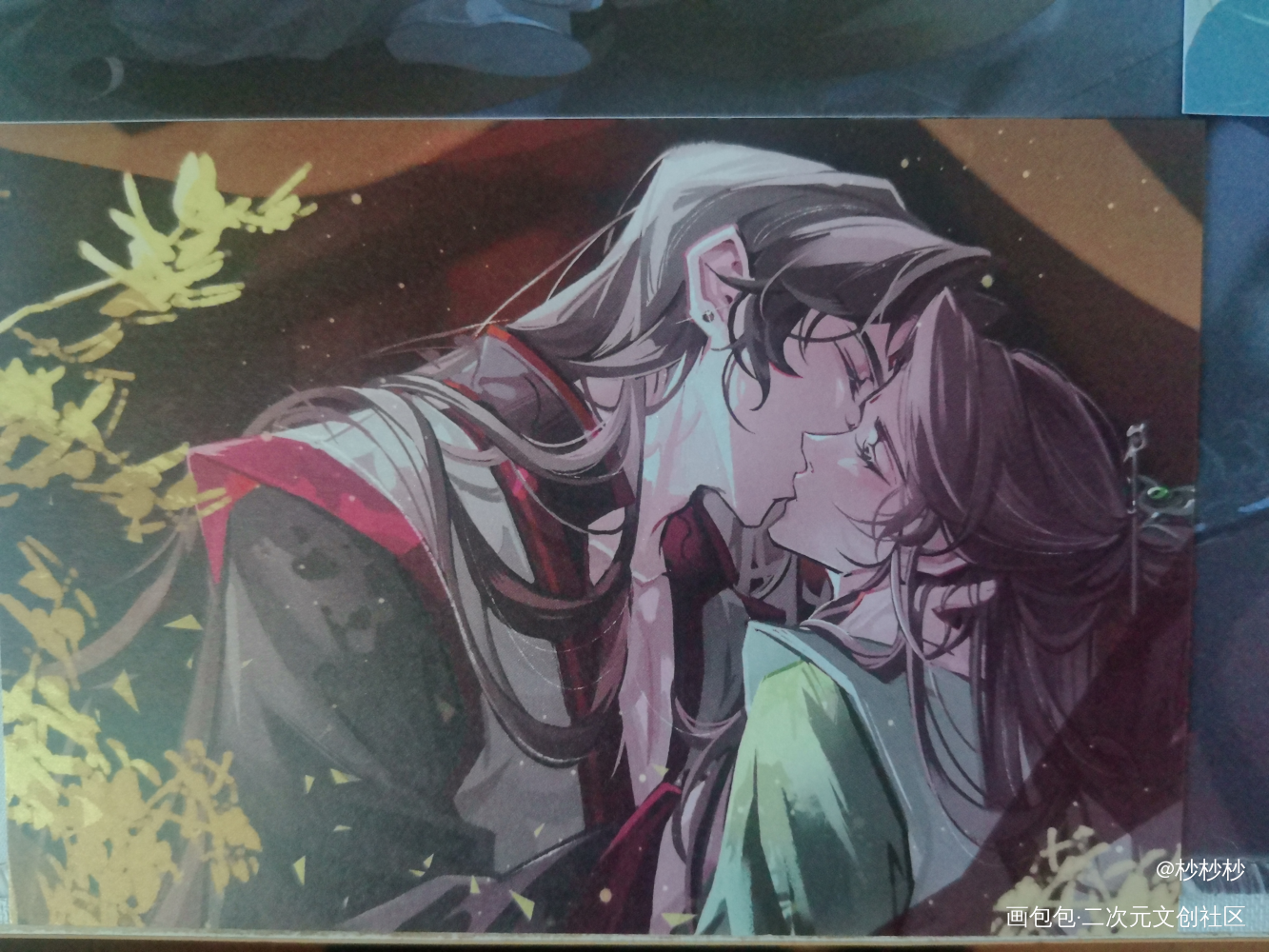 _人渣反派自救系统天官赐福魔道祖师无料返图花城·天官赐福谢怜·天官赐福蓝忘机·魔道祖师魏无羡·魔道祖师绘画作品