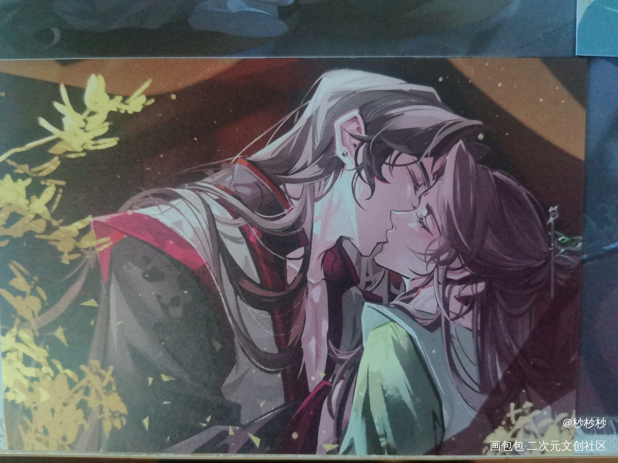 _人渣反派自救系统天官赐福魔道祖师无料返图花城·天官赐福谢怜·天官赐福蓝忘机·魔道祖师魏无羡·魔道祖师绘画作品