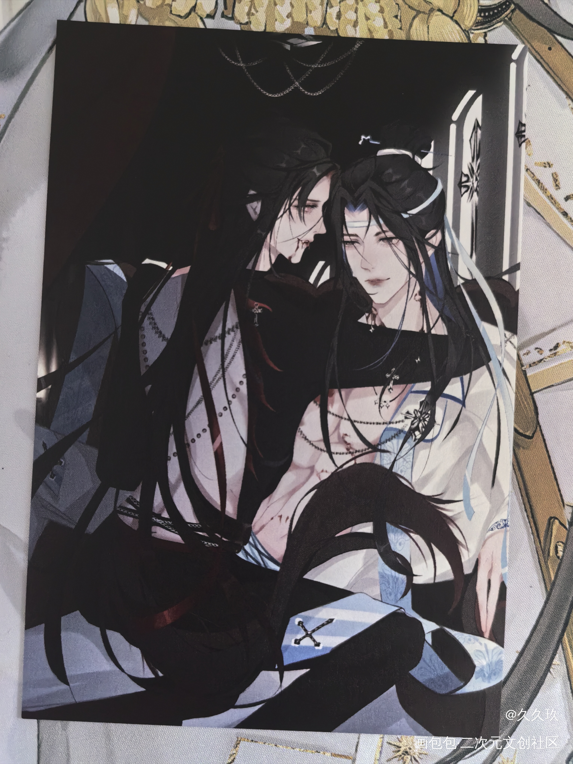 _魔道祖师无料返图蓝忘机·魔道祖师魏无羡·魔道祖师绘画作品