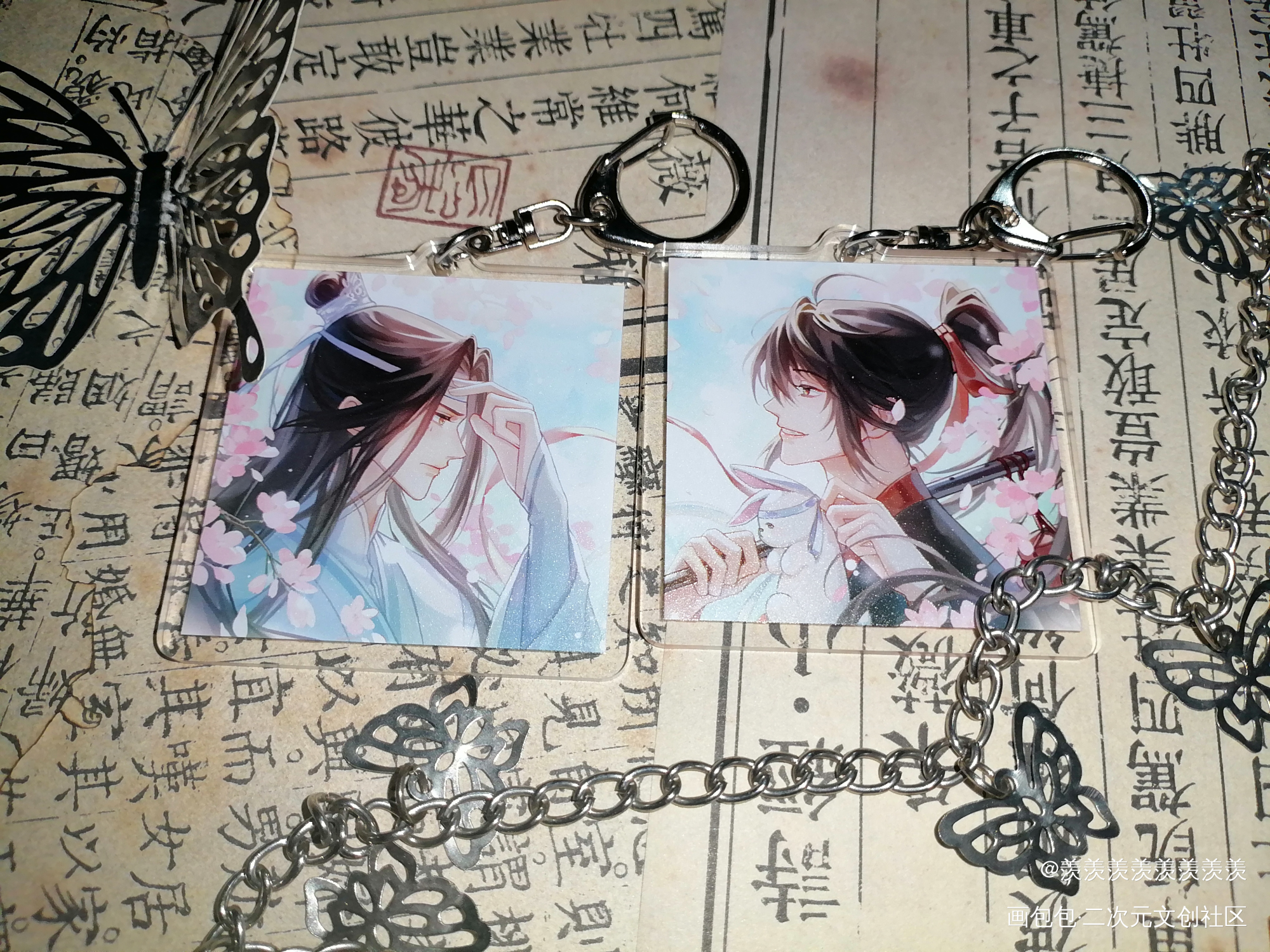 _魔道祖师无料返图花城·天官赐福洛冰河·人渣反派自救系统蓝忘机·魔道祖师魏无羡·魔道祖师绘画作品
