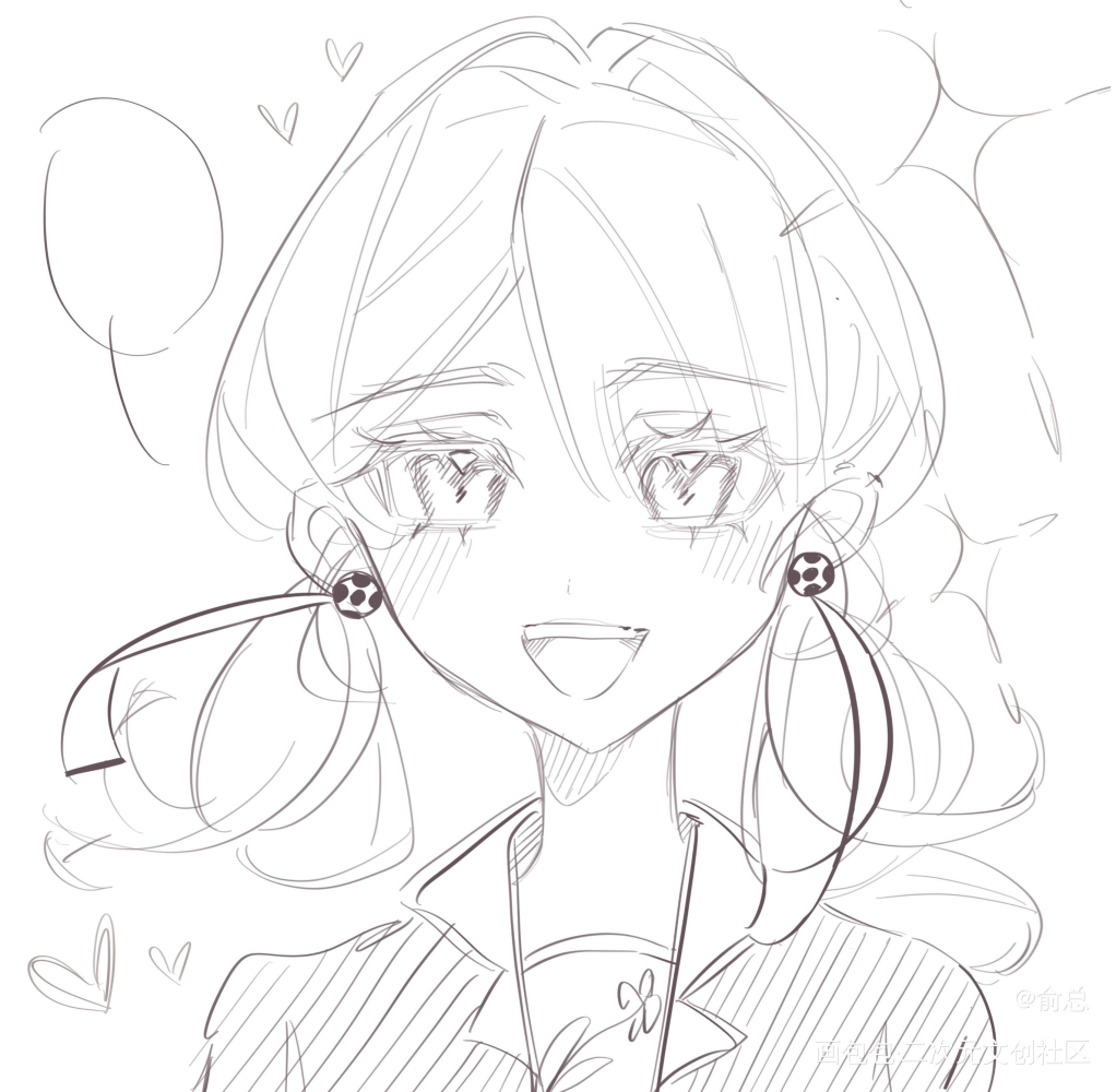 🐞🐞🐞🐞❤️🖤🐞🐞🐞🐞_同人绘画绘画作品