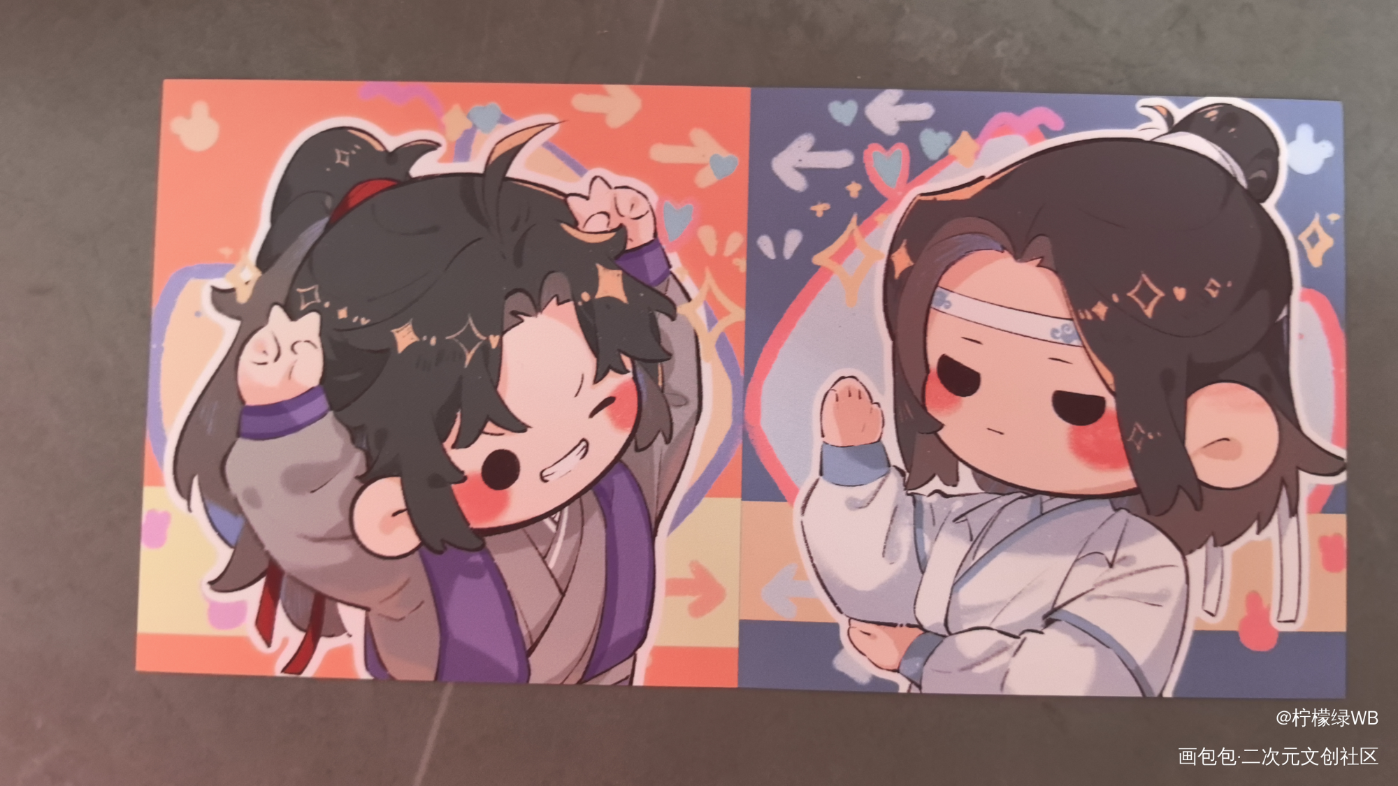 _魔道祖师无料返图绘画作品