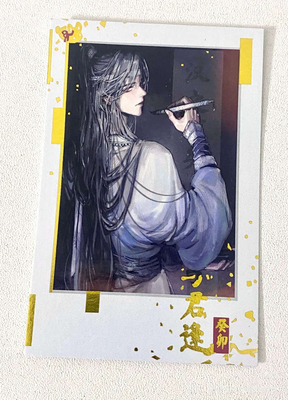 君说_魔道祖师授权返图蓝忘机·魔道祖师蓝湛蓝忘机魏无羡蓝忘机绘画作品