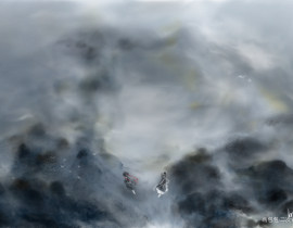 《山河共行》_绘画作品