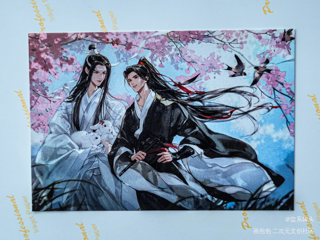 _魔道祖师授权返图蓝忘机·魔道祖师魏无羡·魔道祖师绘画作品