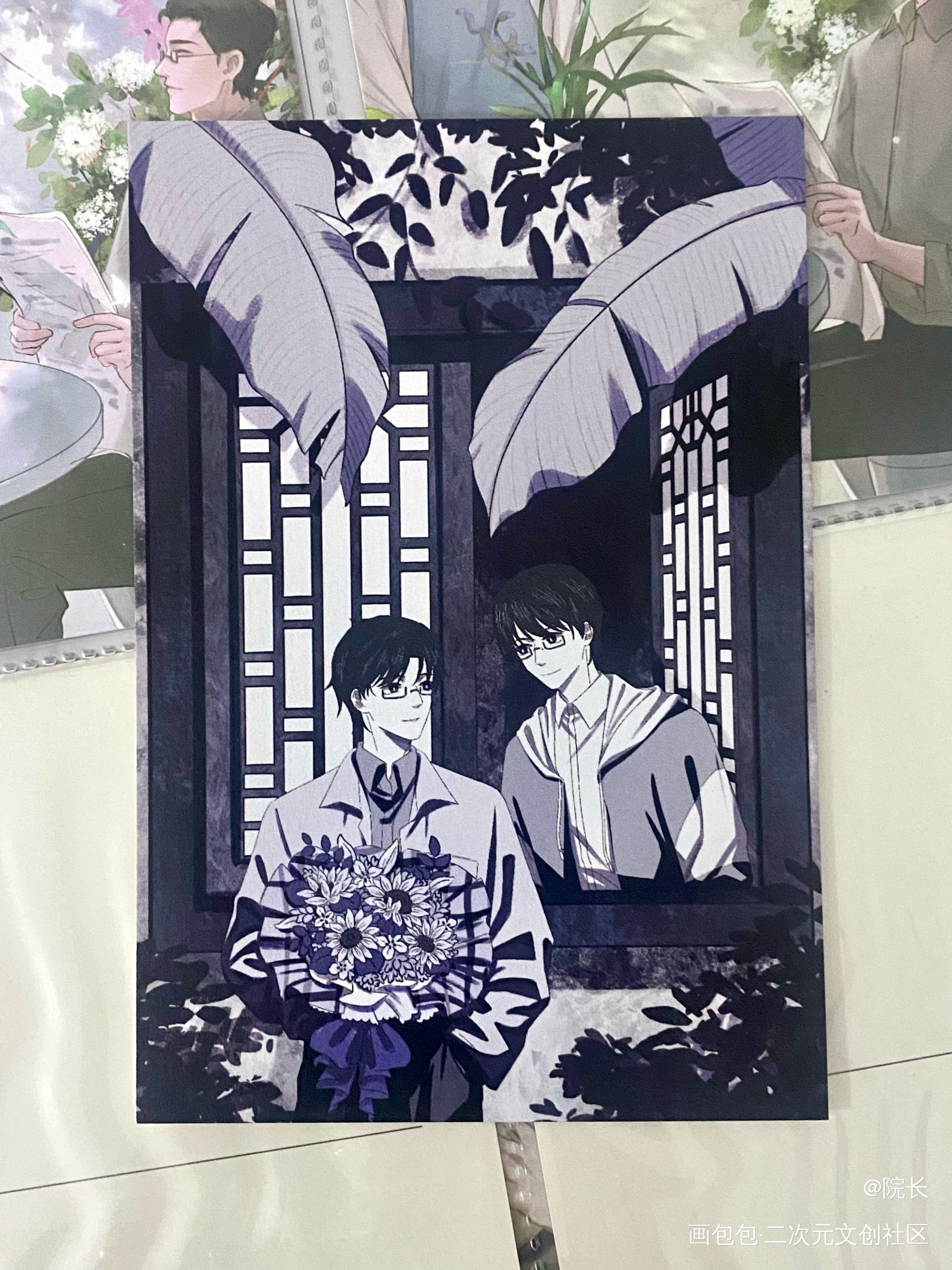 "孟新堂×沈识檐"_穿堂惊掠琵琶声授权返图沈识檐孟新堂绘画作品