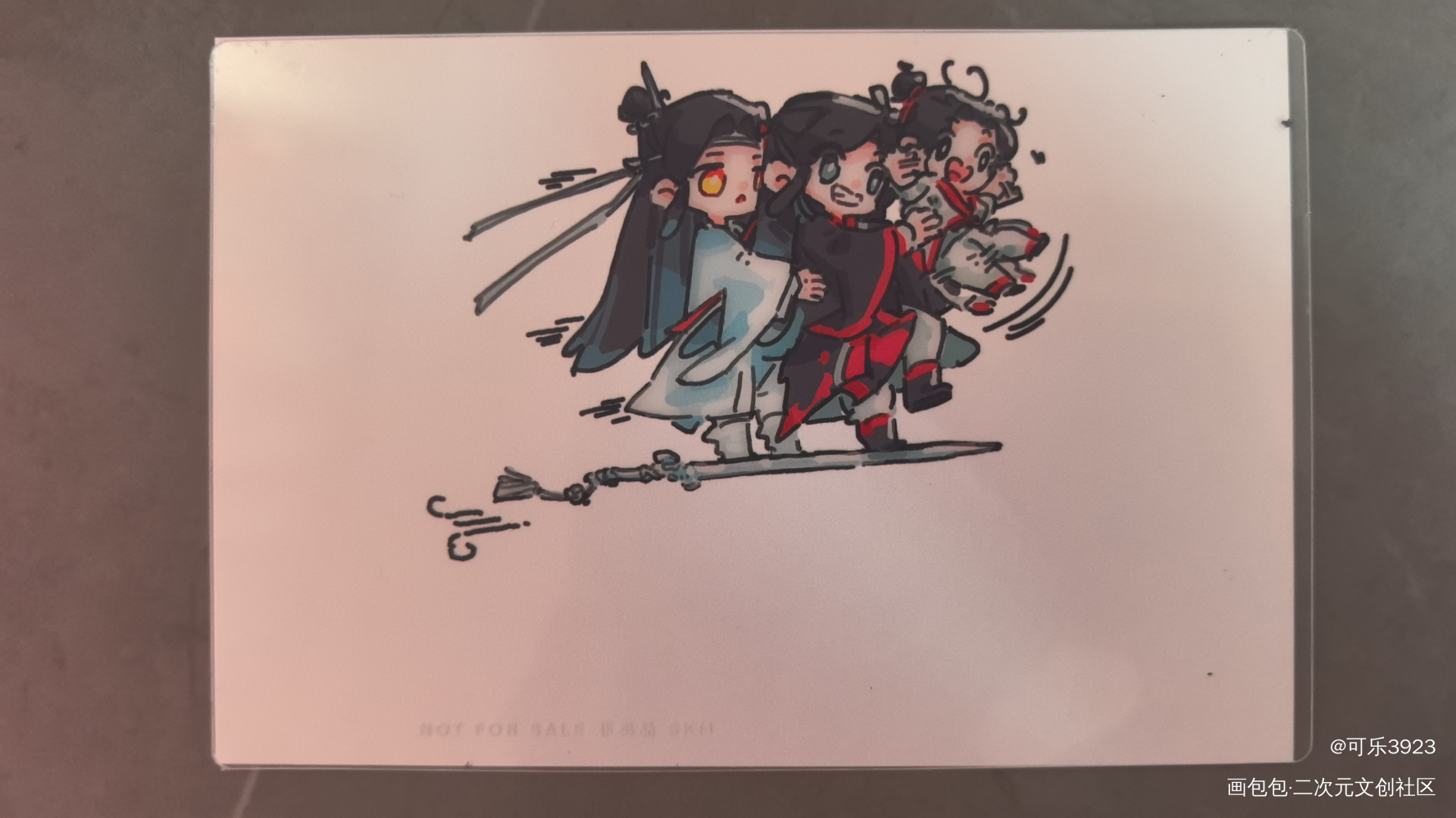 _魔道祖师无料返图绘画作品