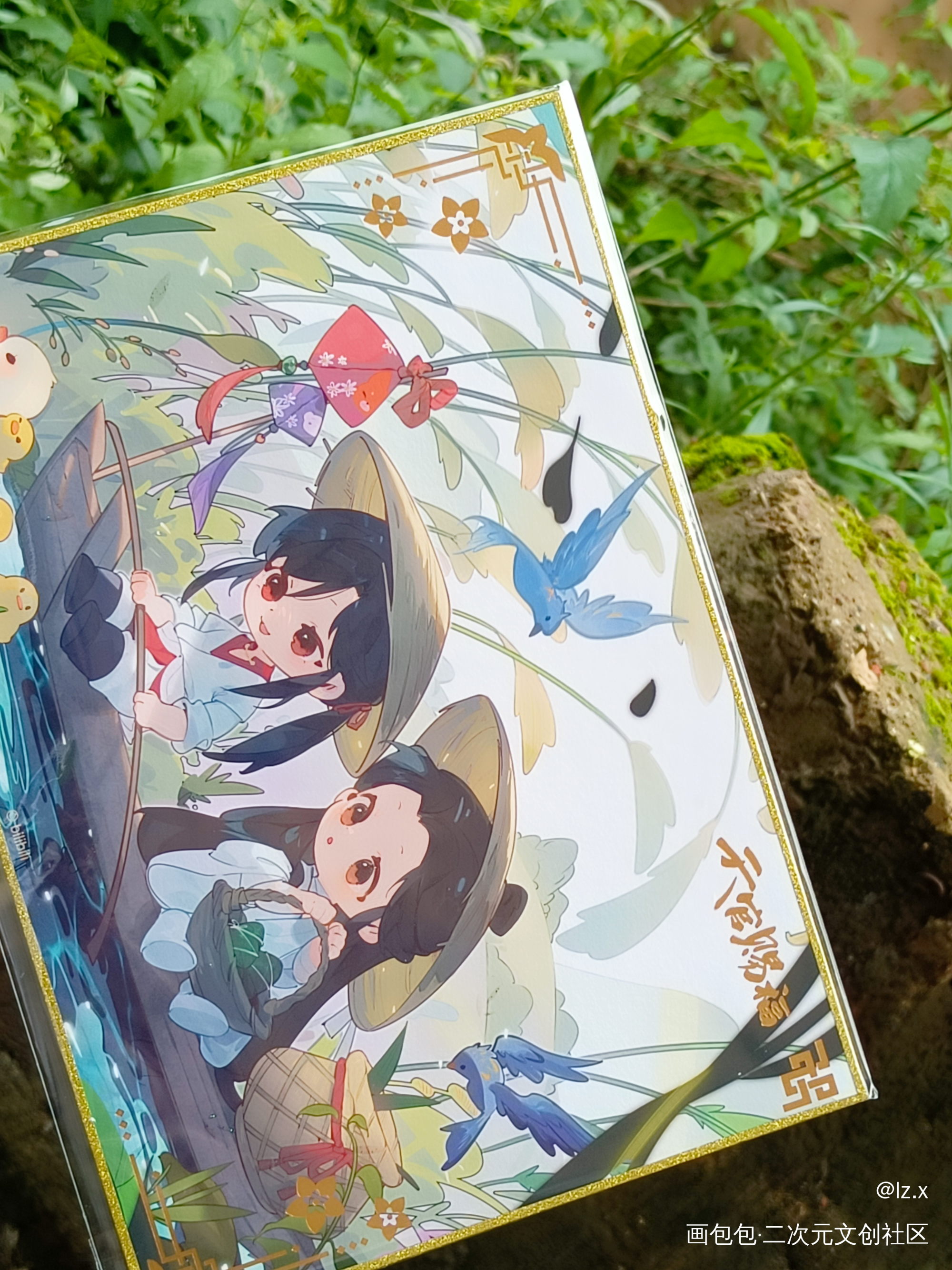 _天官赐福谢怜花城绘画作品