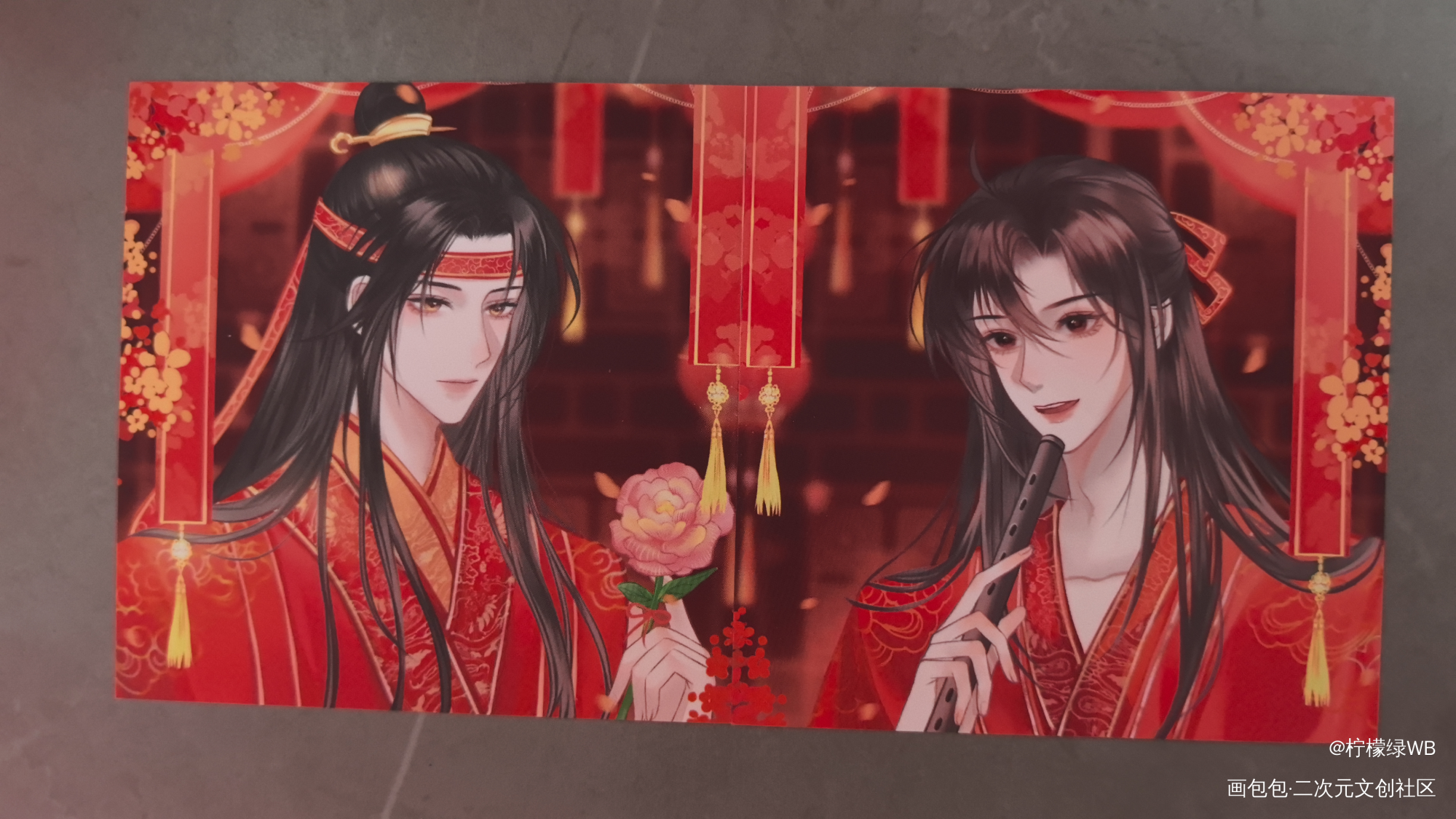 _魔道祖师无料返图绘画作品