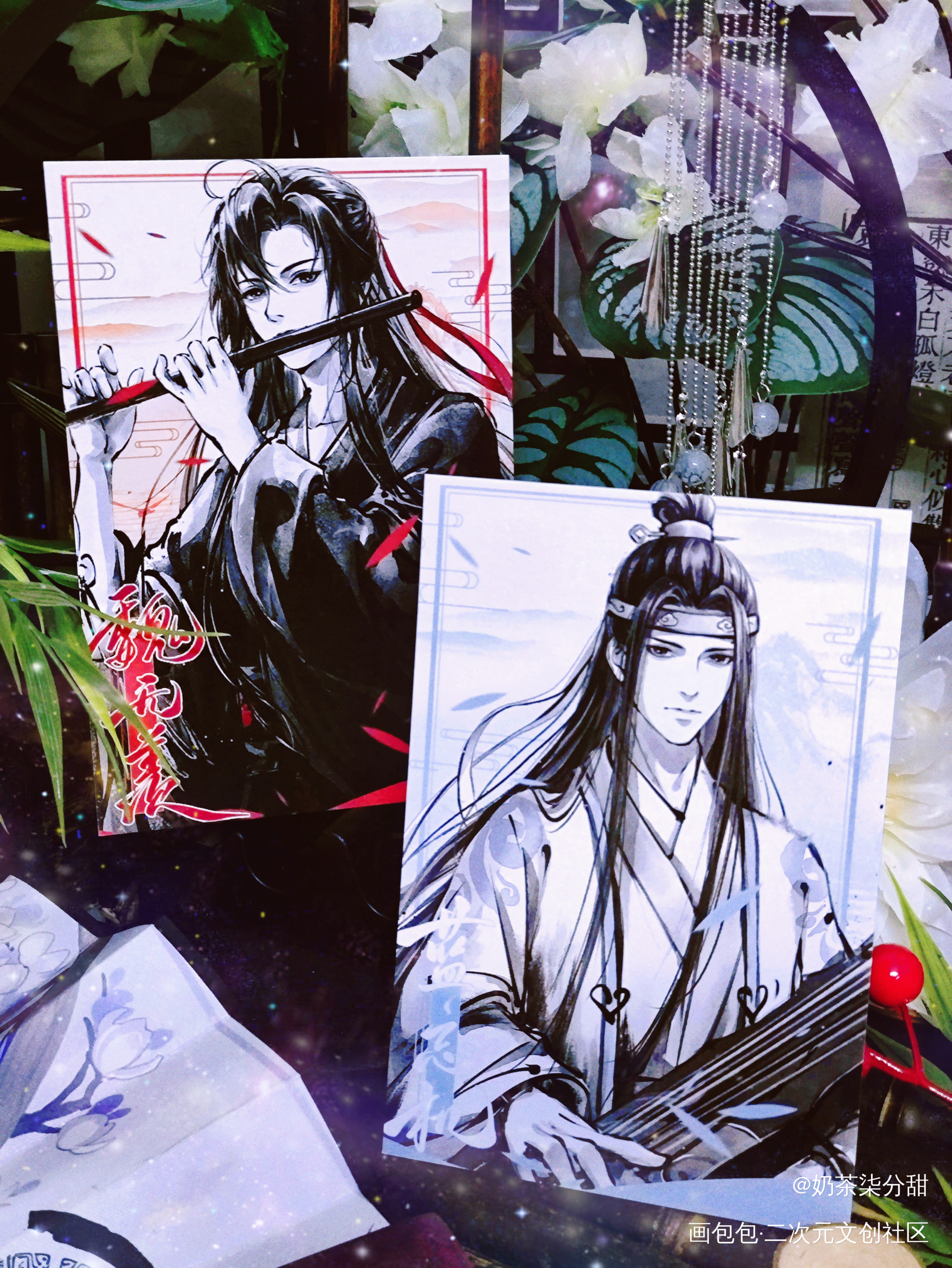 _忘羡蓝忘机·魔道祖师魏无羡·魔道祖师绘画作品